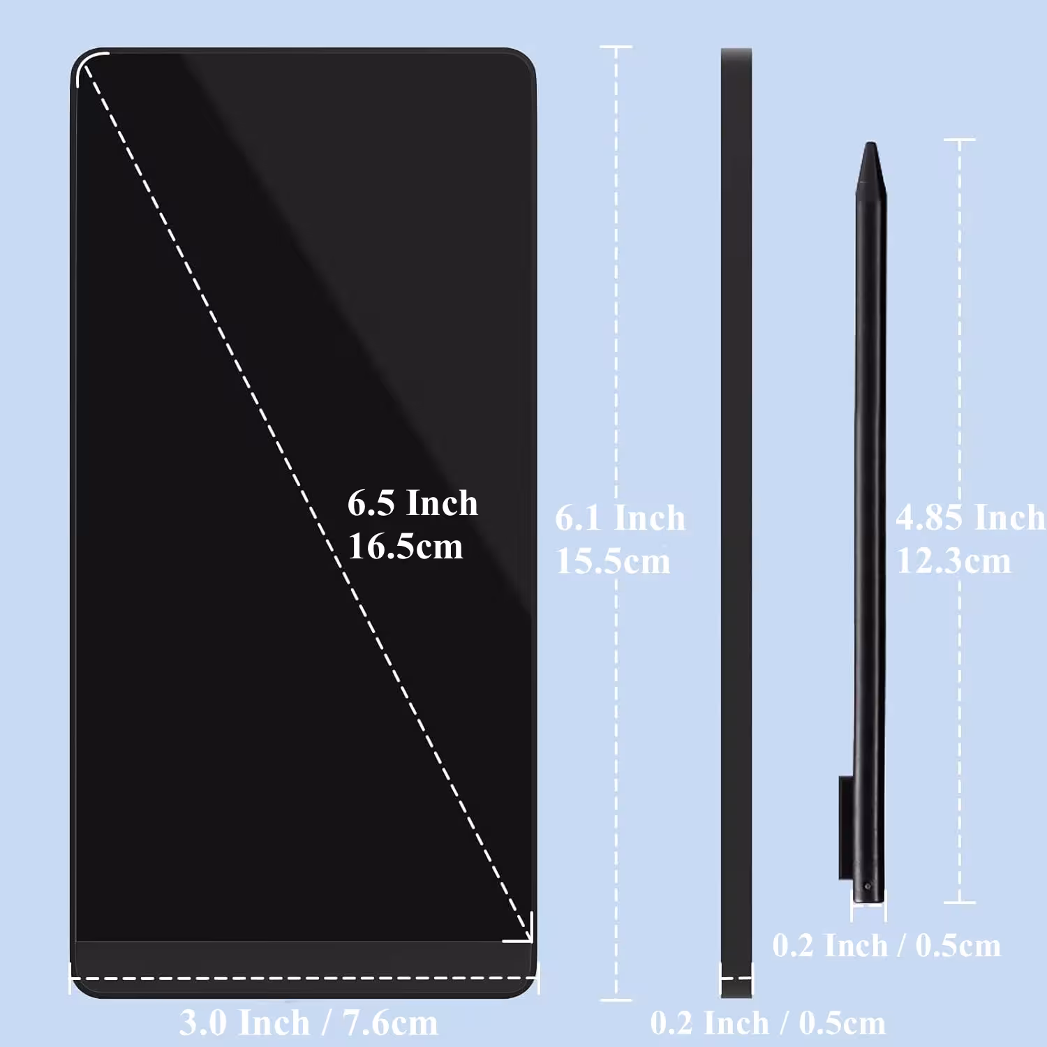 LCD rašymo lenta