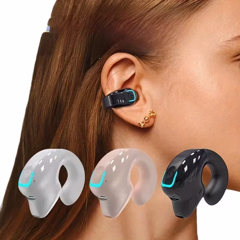 Bluetooth ausinė su kaulinio laidumo klipu, triukšmo slopinimas, TWS BT5.3