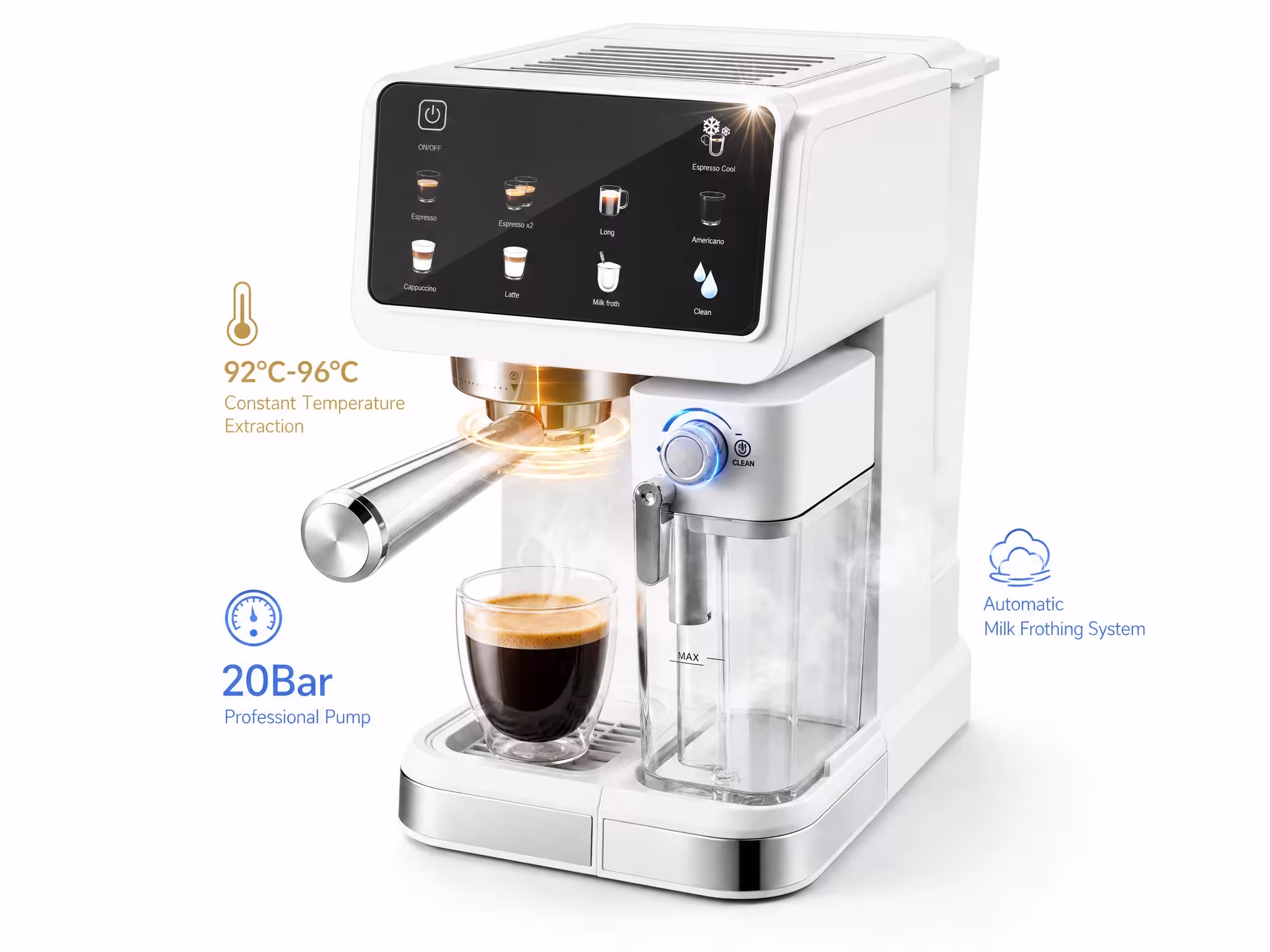 macchina da caffè espresso 20 bar