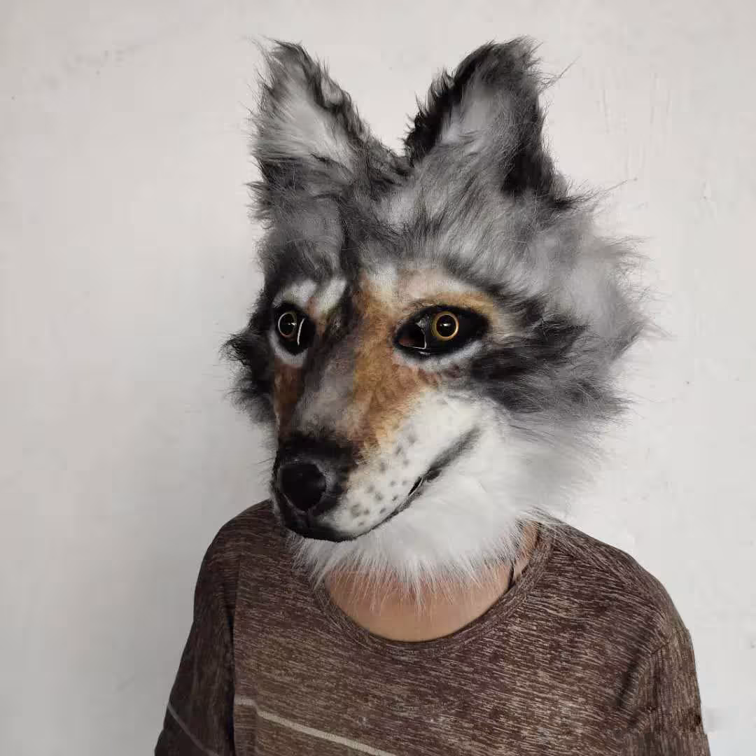 masque de chat en latex