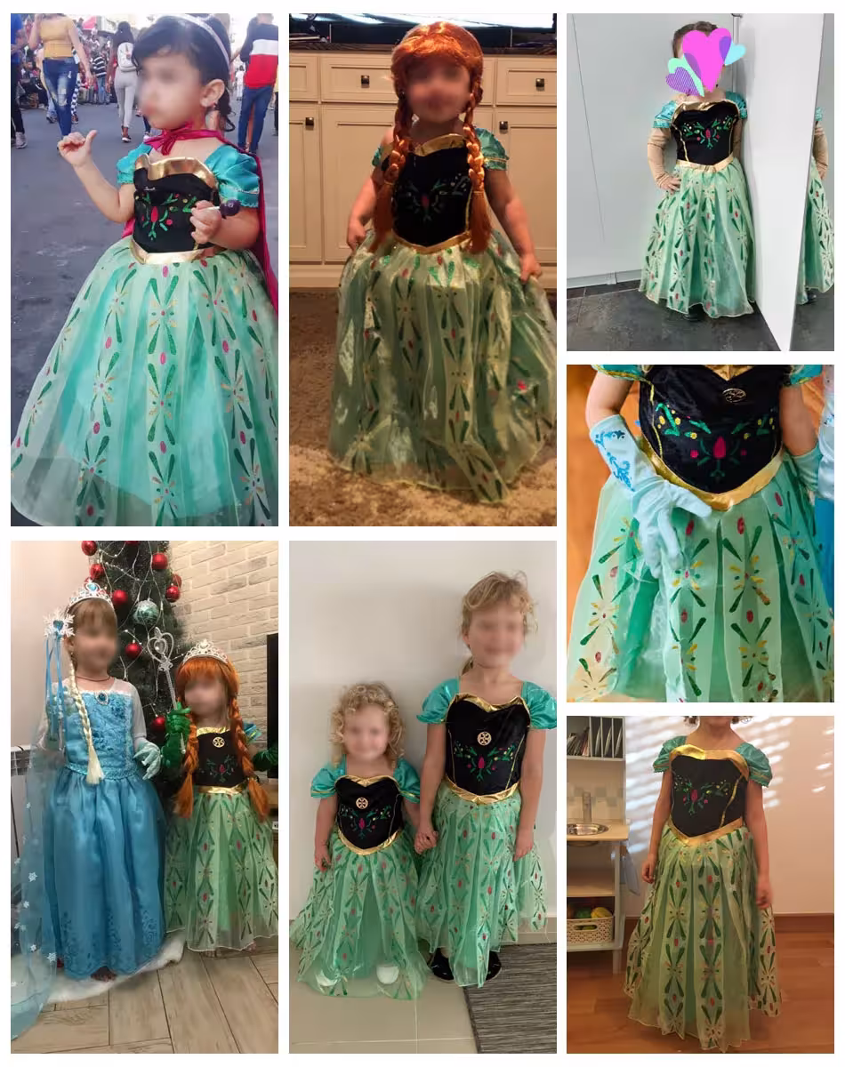Anos princesės suknelė