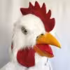 masque de coq en peluche