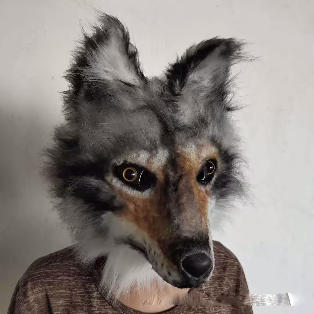 masque de chat en latex