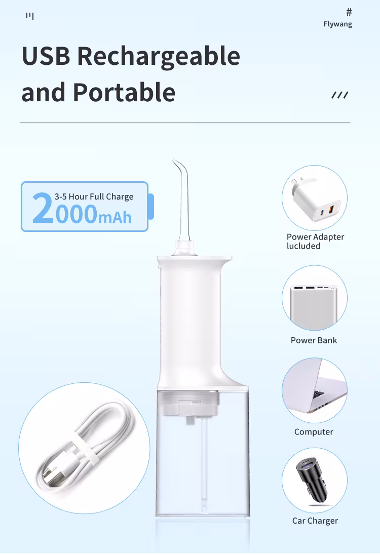irrigateur buccal portable