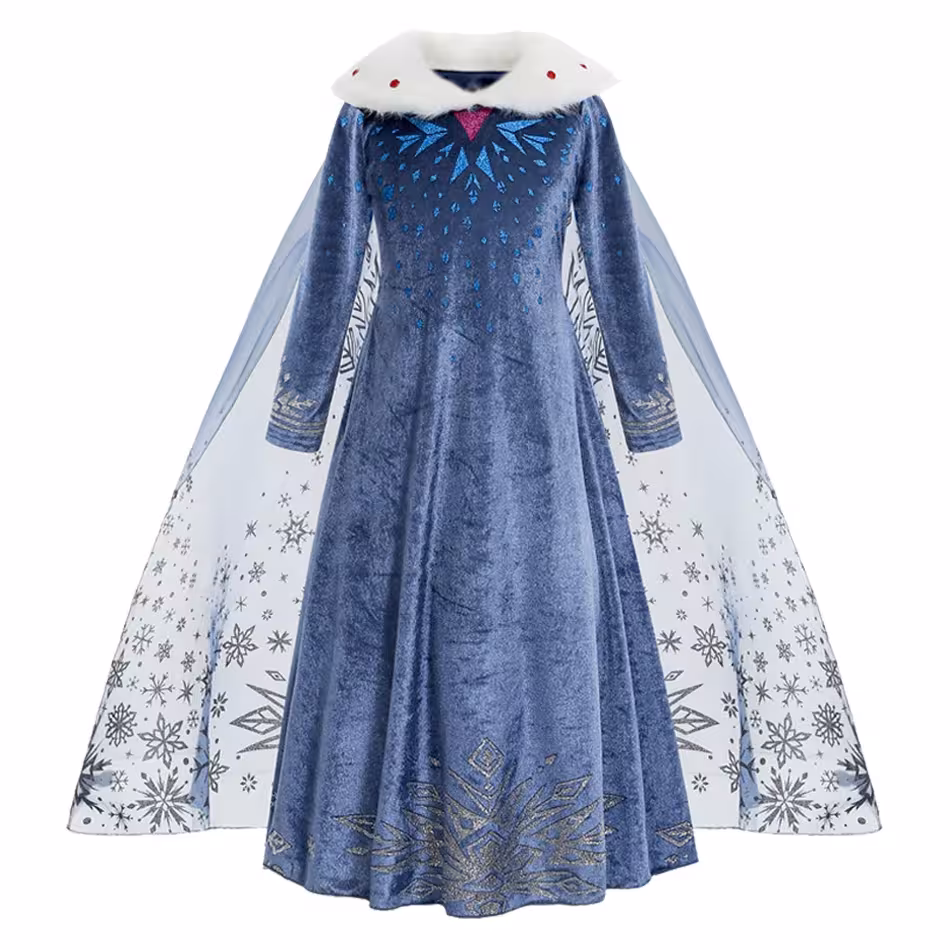 vestido de princesa para niña