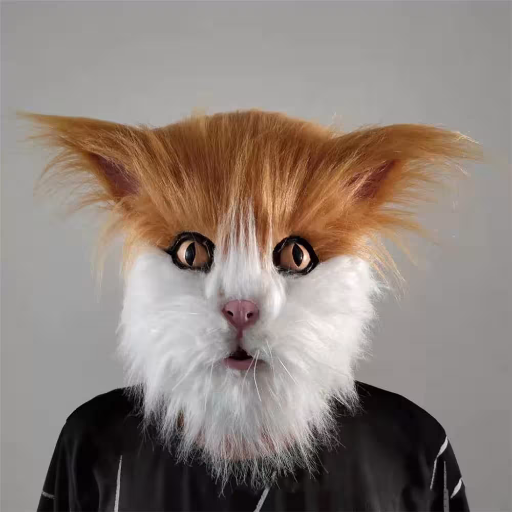 masque de chat en latex