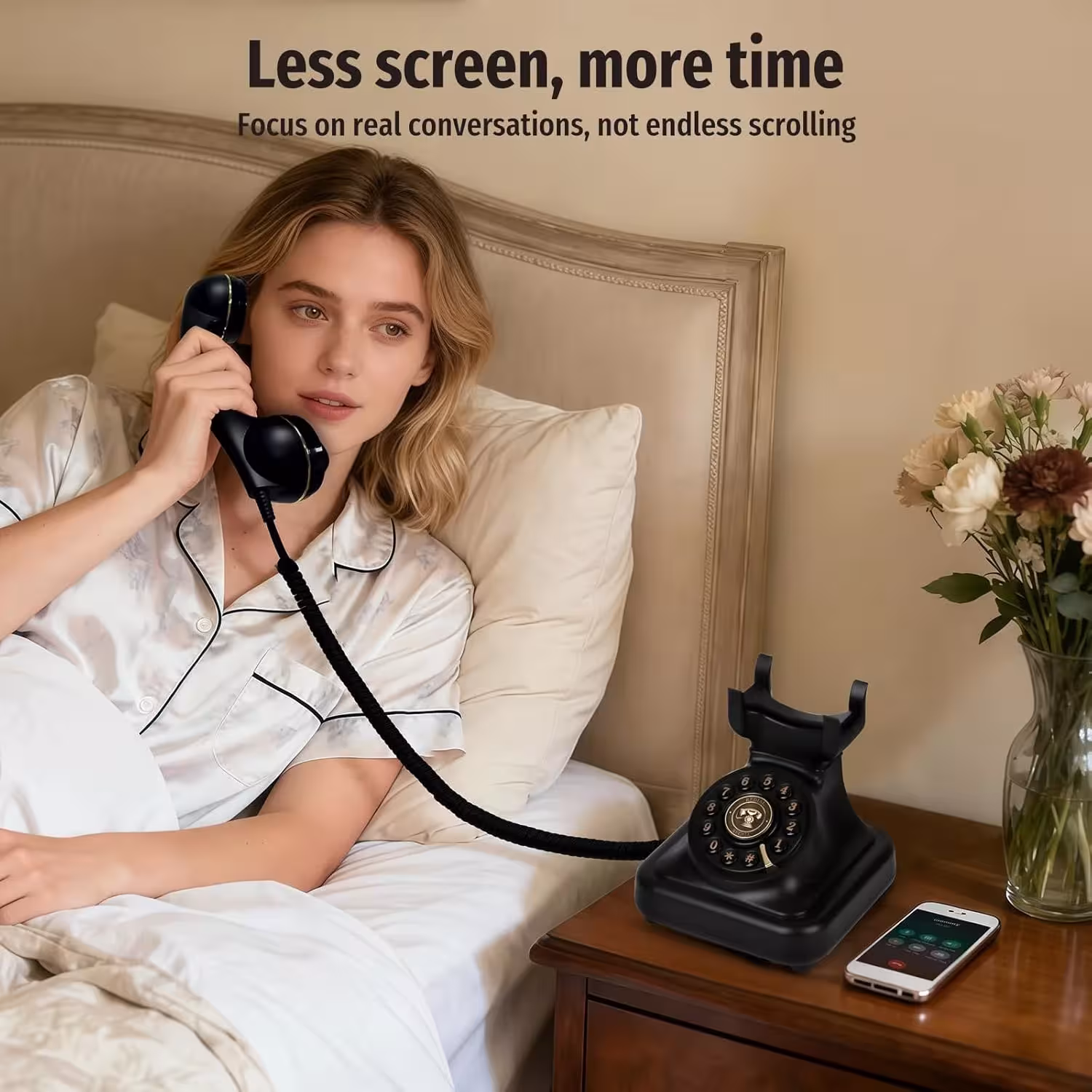 retro Bluetooth phone