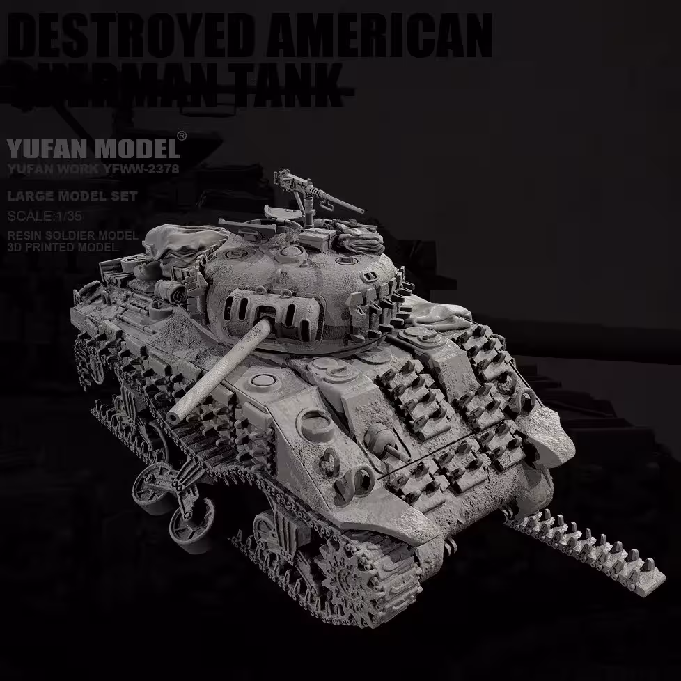 1/35 tanko derva modelis
