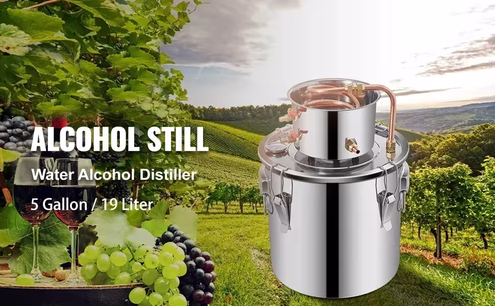alkoholio distiliavimo aparatas