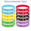 12 braccialetti