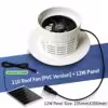 PVC with 12W Panel