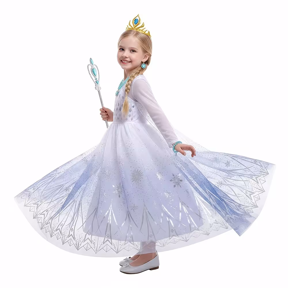 Robe de princesse Elsa