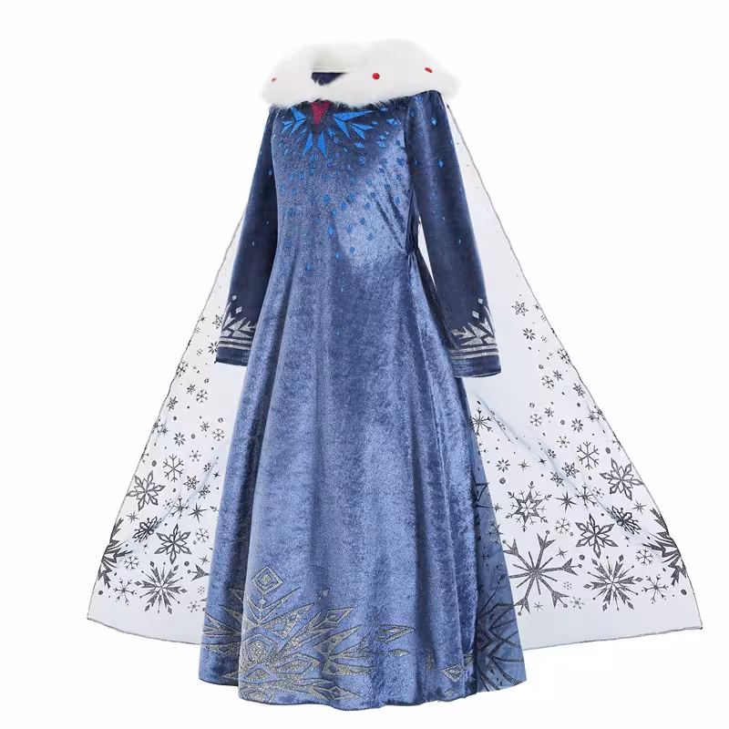 Robe Elsa pour filles