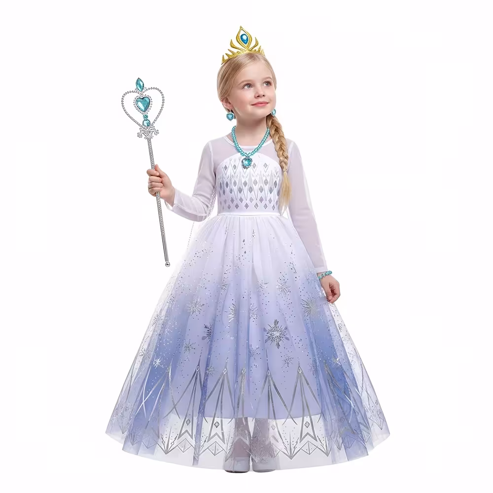 Robe de princesse Elsa