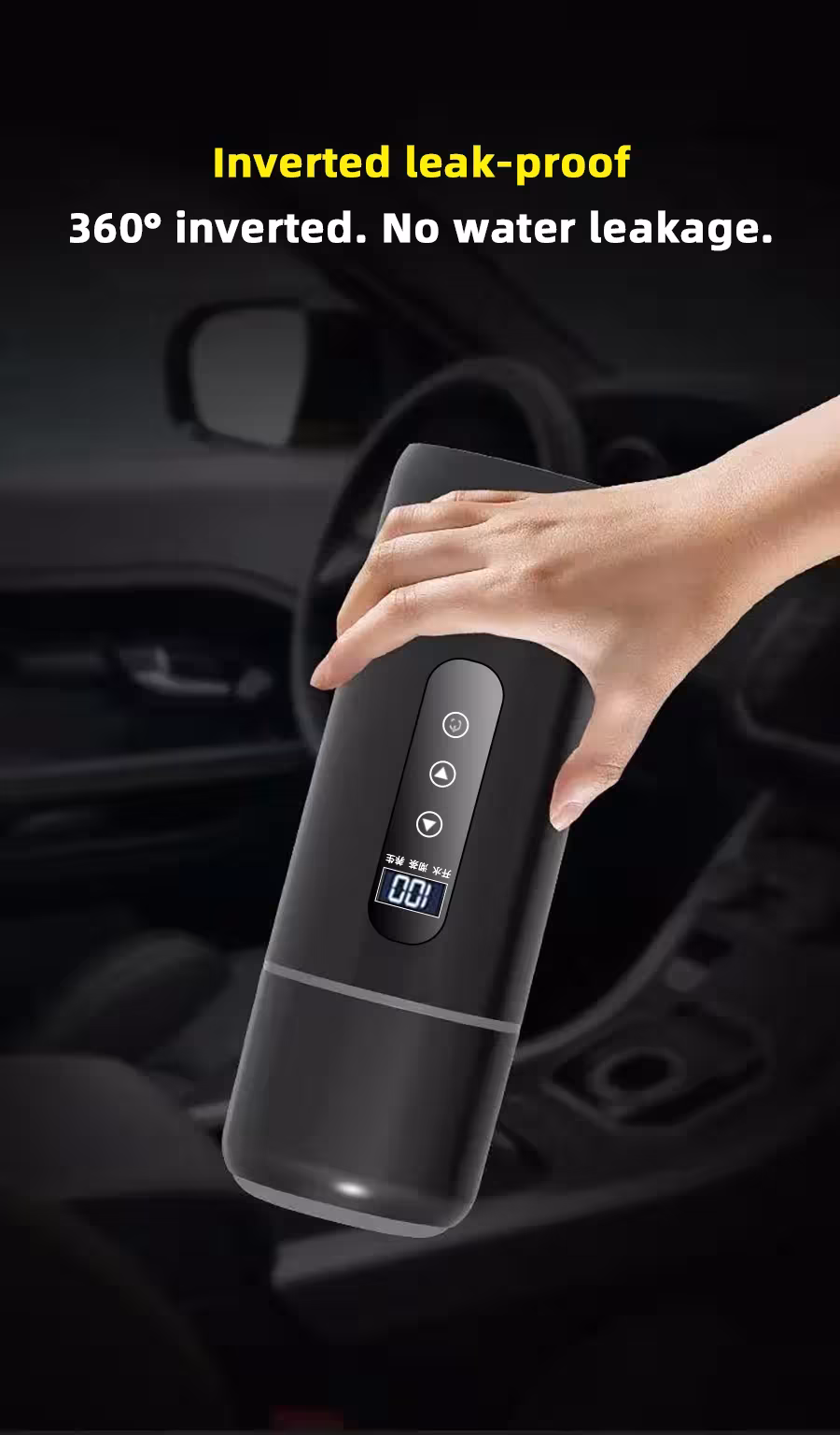 Electric car cup warmer