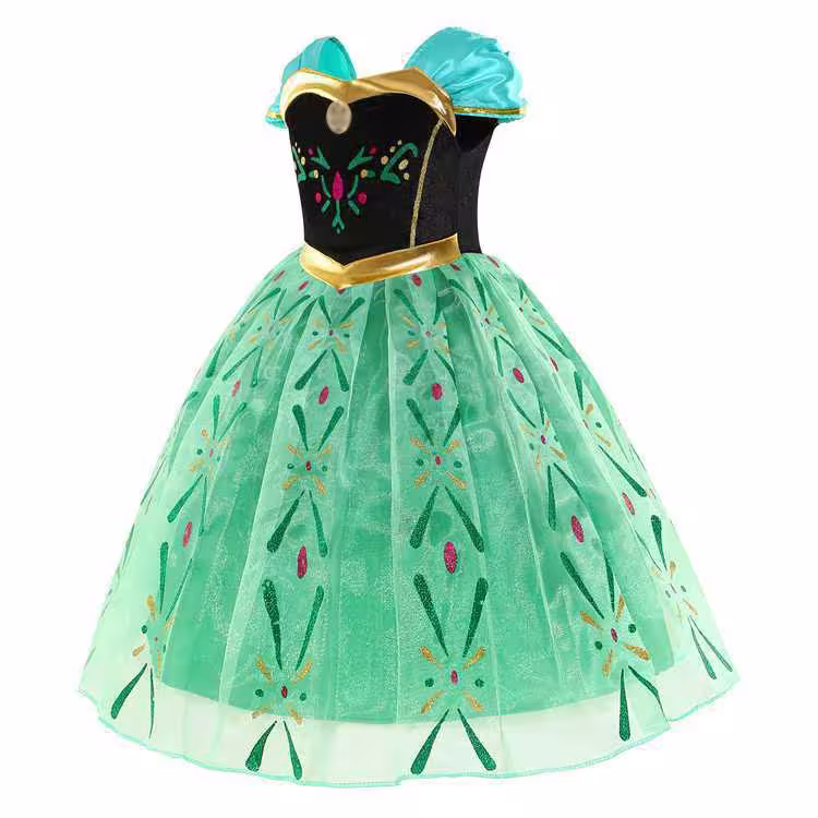 mergaitės princesės suknelė