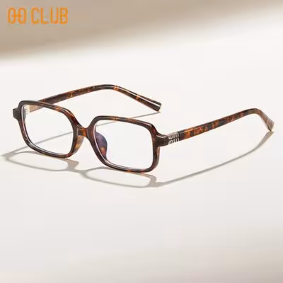O-Q CLUB Eyeglass Frames Square Lunettes De Lecture Blue Light Plus Reading Glasses Women High Quality Sunglasses Man Eyewear 1