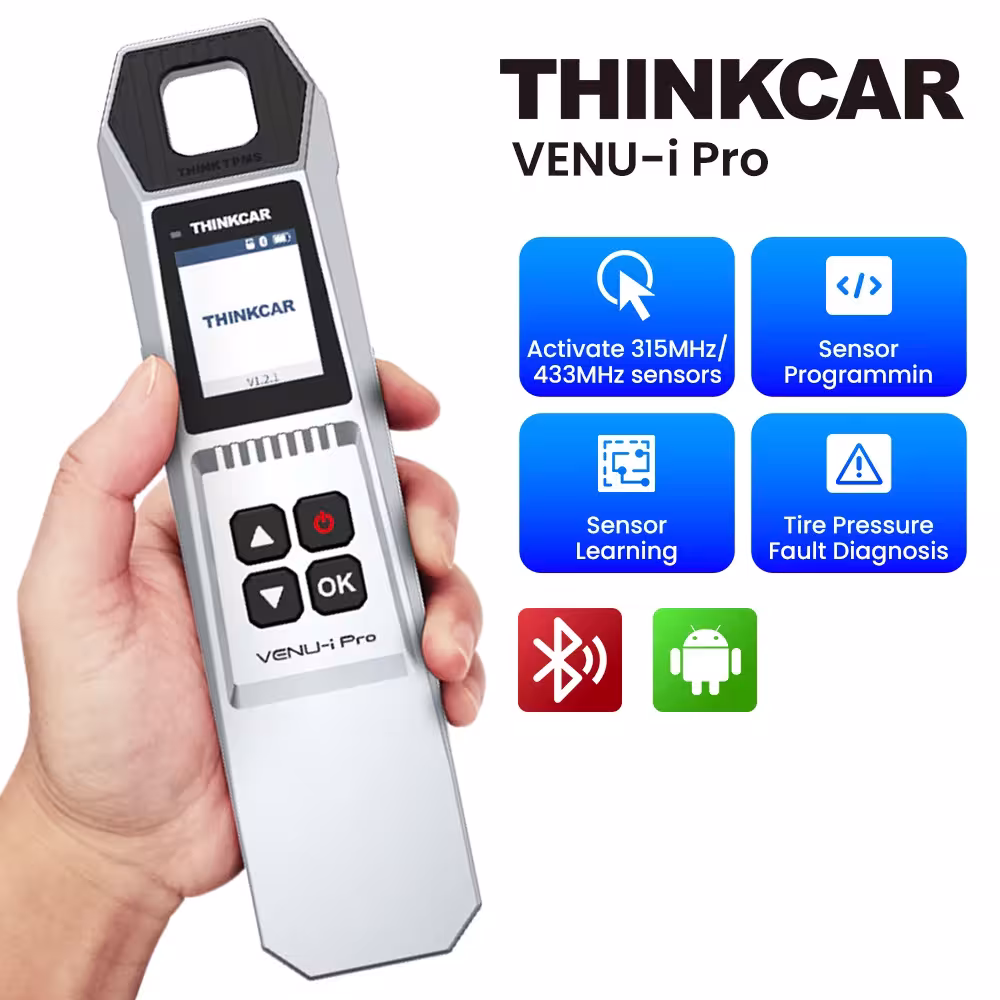 THINKCAR VENU iPro : outil d'activation et de programmation des capteurs de pression des pneus 315 MHz/433 MHz
