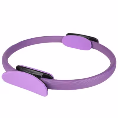 Yoga Pilates Ring Durable Non-Slip Exercise Circle Magic Exercise Circle with Dual Grip for Thigh Pelvic Floor Muscle Training 1