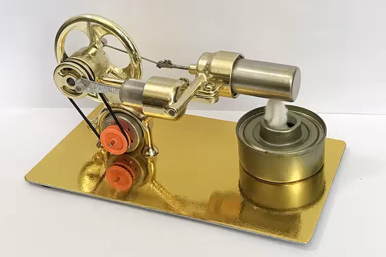 Stirlingo variklio modelis