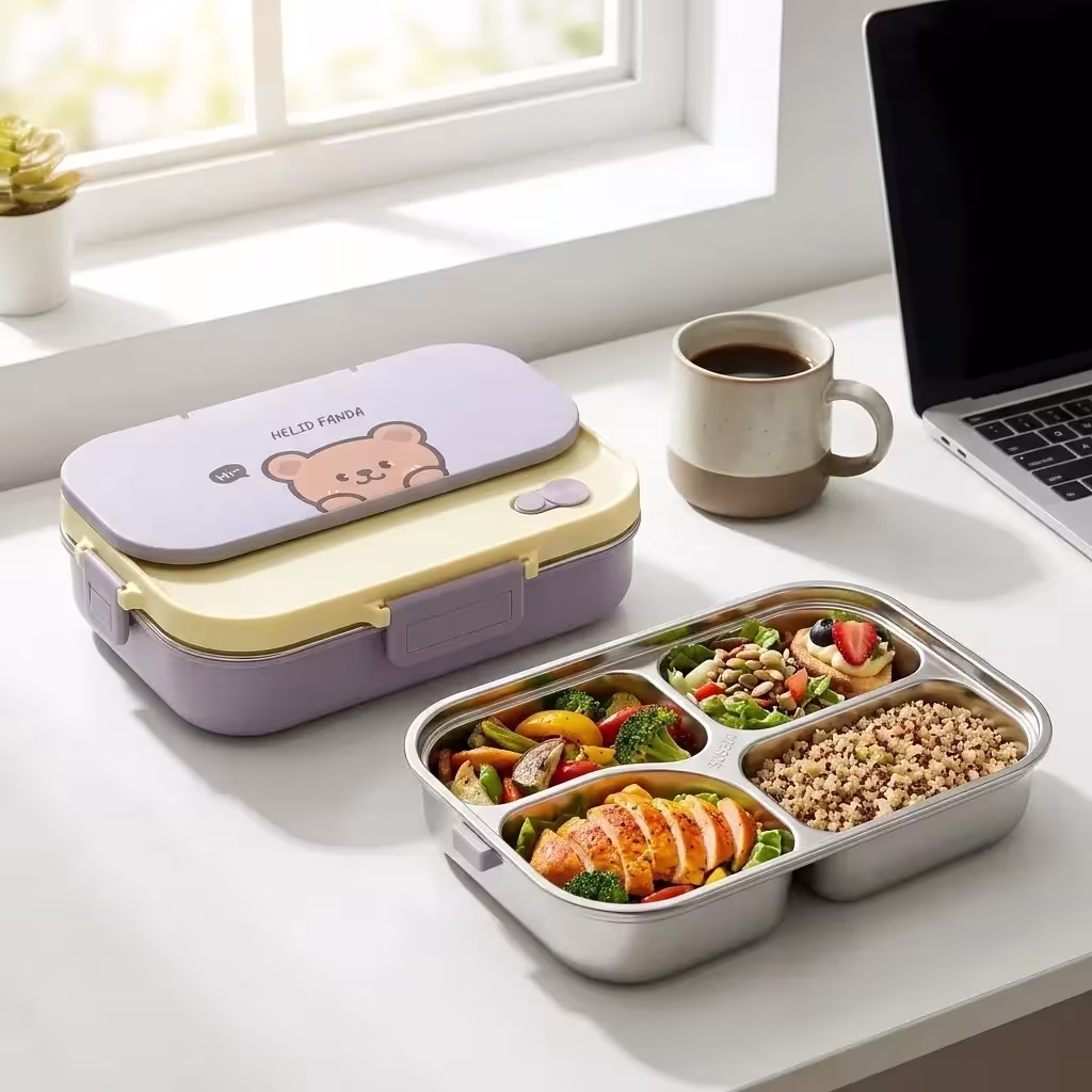 Boîte à repas en acier inoxydable