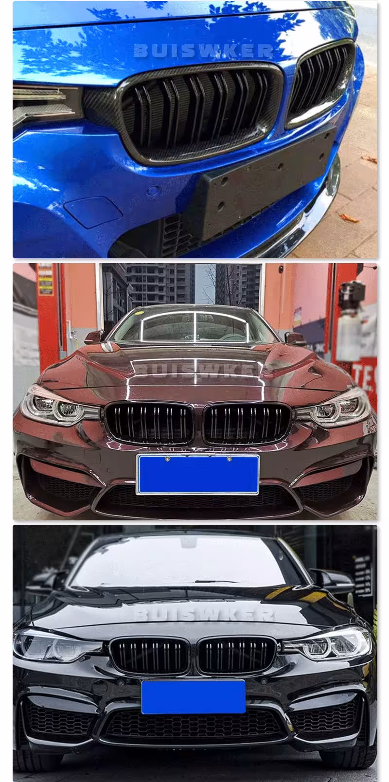priekinė grotelė BMW F30
