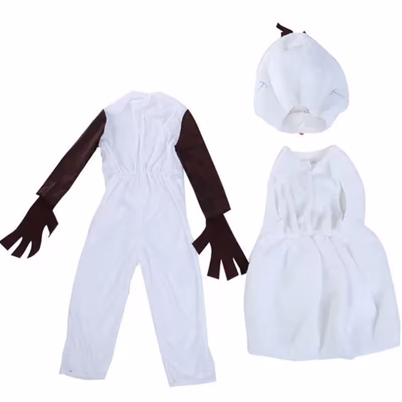 costume da bambino del personaggio di Olaf