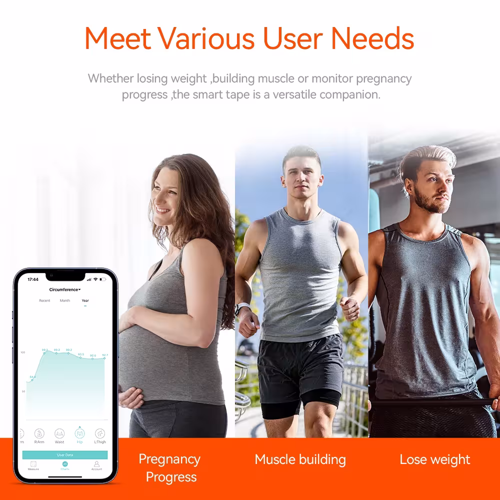 body measuring tape with app