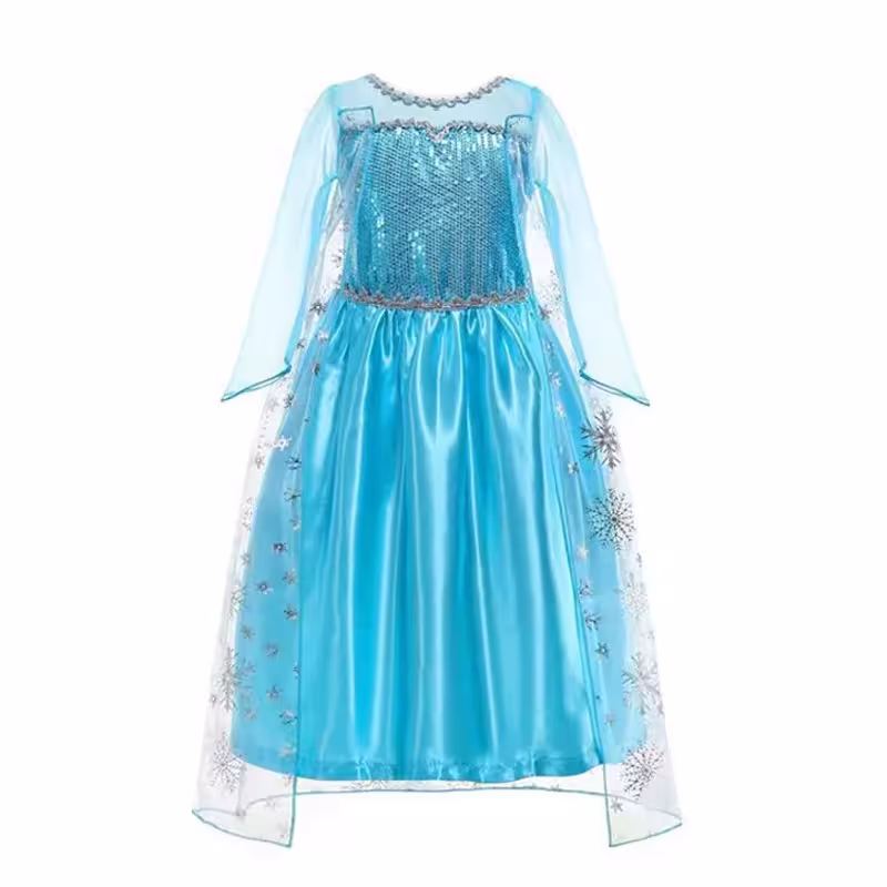 mergaitės princesės suknelė