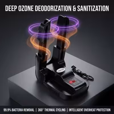 Electric Shoe Dryer with Smart Timer Intelligent Telescopic Boot Warmer Ozone Deodorizer UV Sterilizer Constant Temperature Drying Machine Set 1