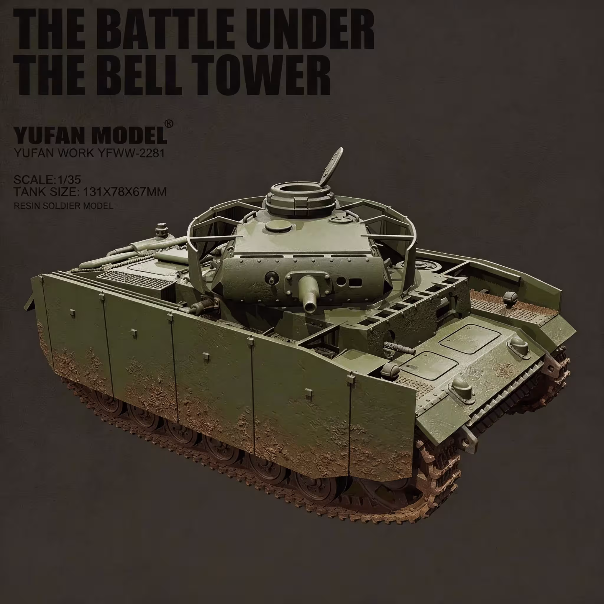 dervos modelio rinkinys 1/35