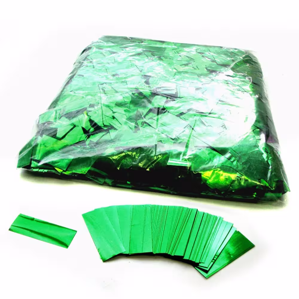 Confetti 1kg rectangular gold and silver