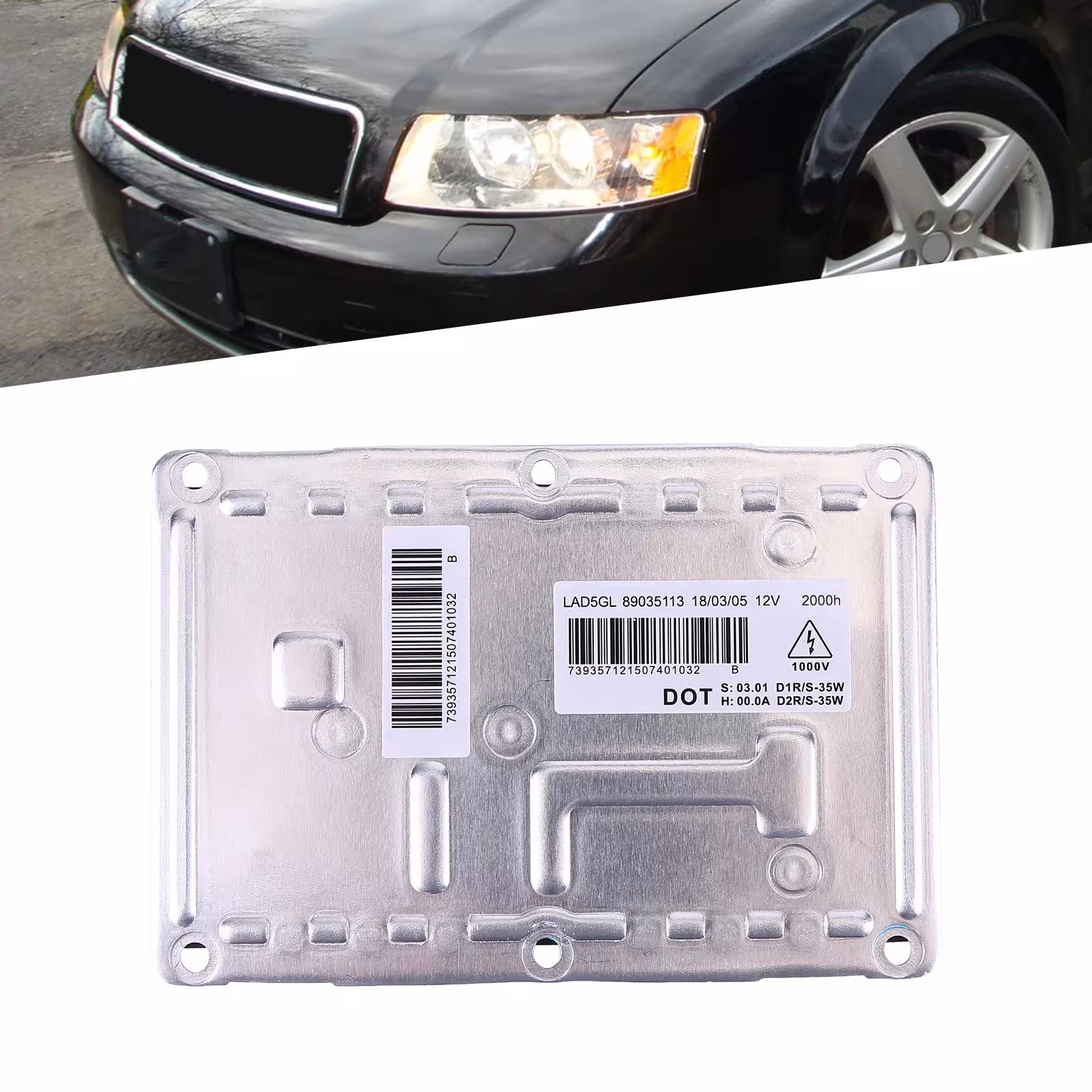 D1S HID xenon balastas 35W