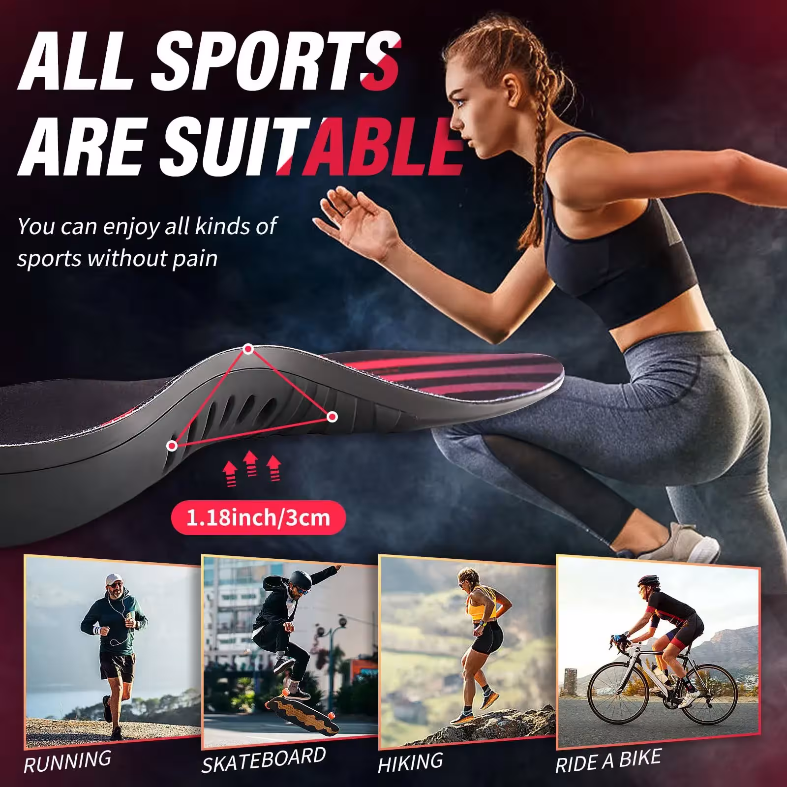 semelles orthopédiques pour chaussures