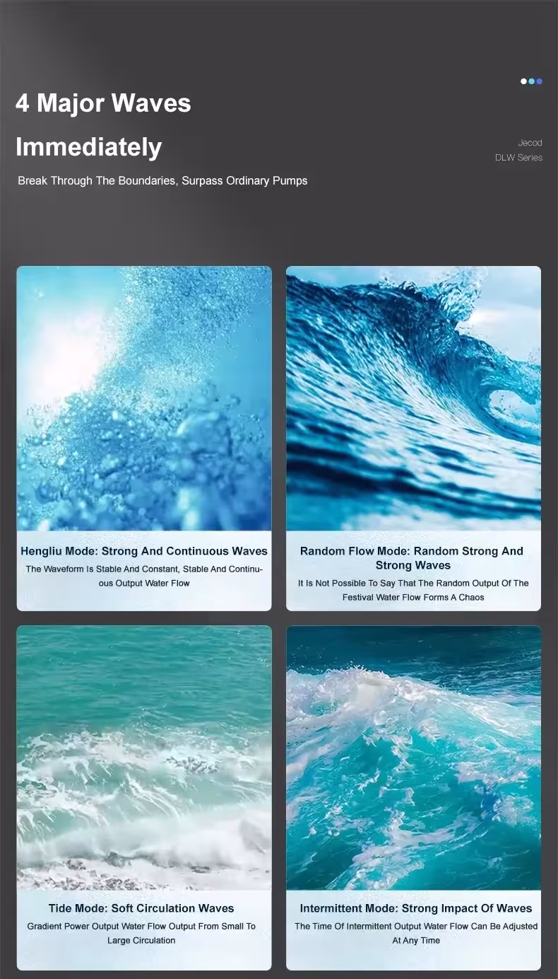 bomba de olas para acuarios