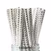argento con motivo a zig-zag