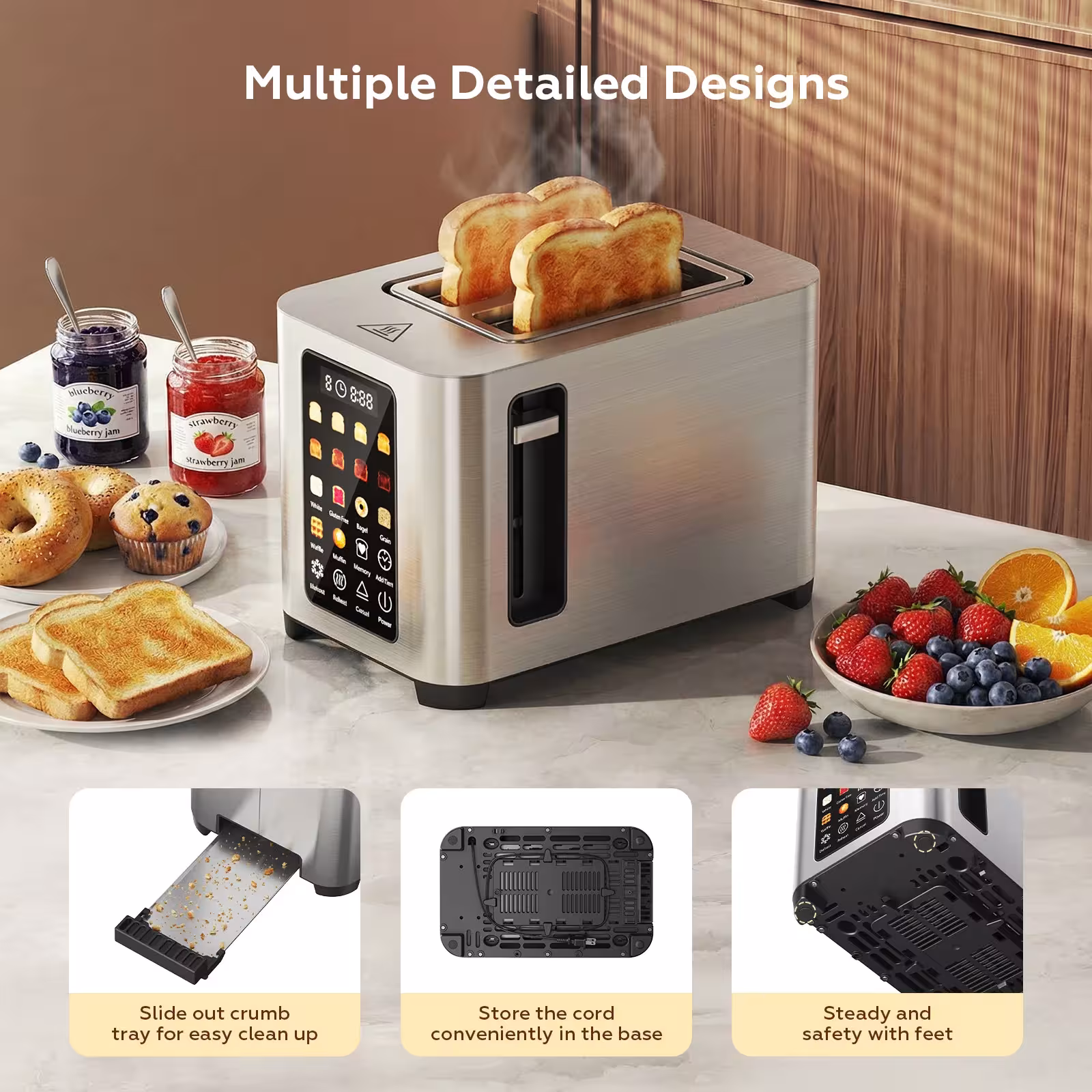 Toaster for 2 slices