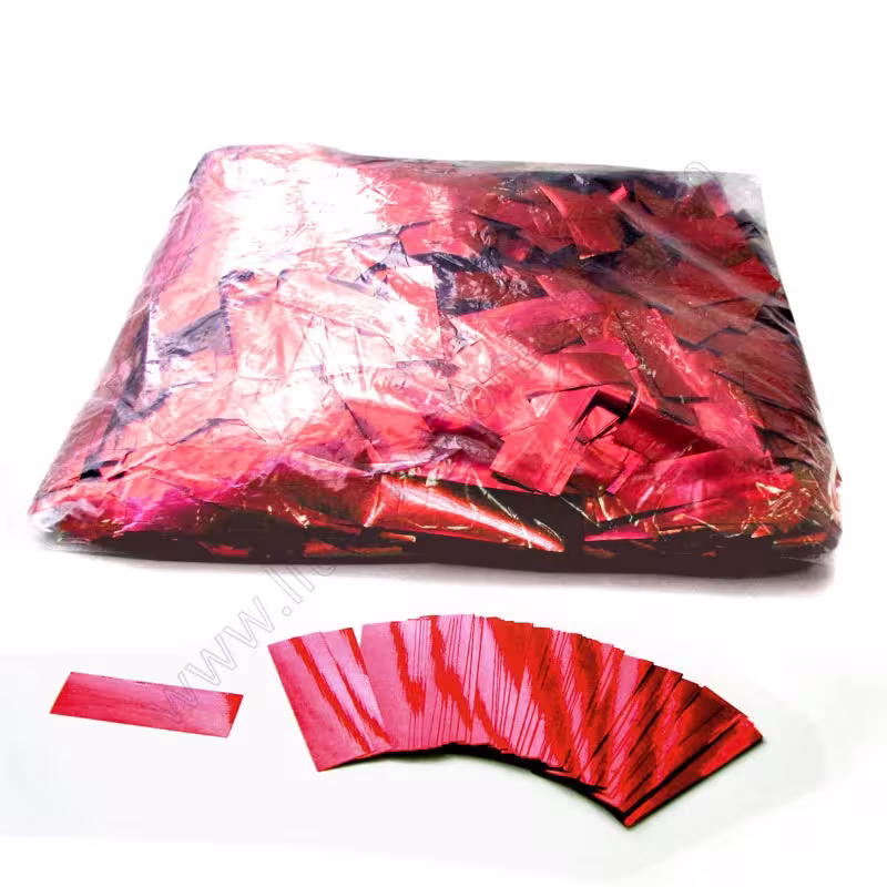 Confetti 1kg rectangular gold and silver