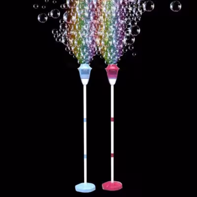 Street light bubble machine fully automatic bubble with light birthday outdoor wedding party without battery bubble water 1