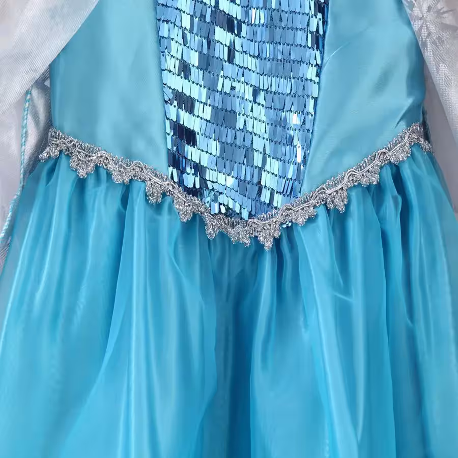 disfraz de princesa de hielo y nieve