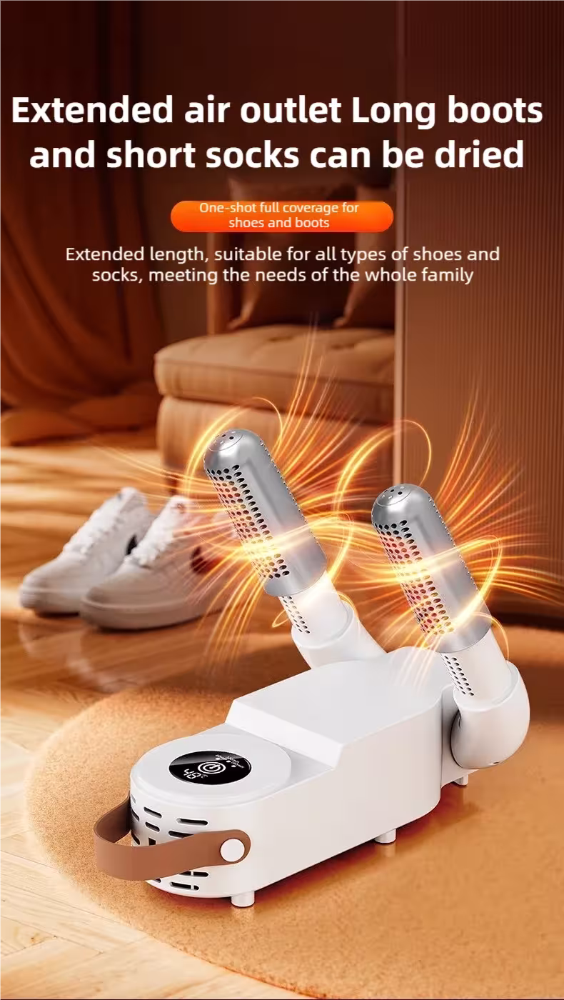 Asciugatrice per scarpe con schermo touch