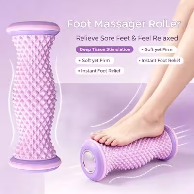 Foot Massage Roller Foot Roller Foot Massager Plantar Acupressure Relaxation Feet Shiatsu Massager Calf Shaping Massage Tools 1