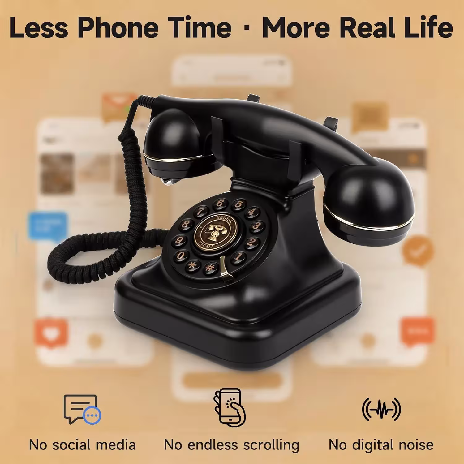 retro Bluetooth phone