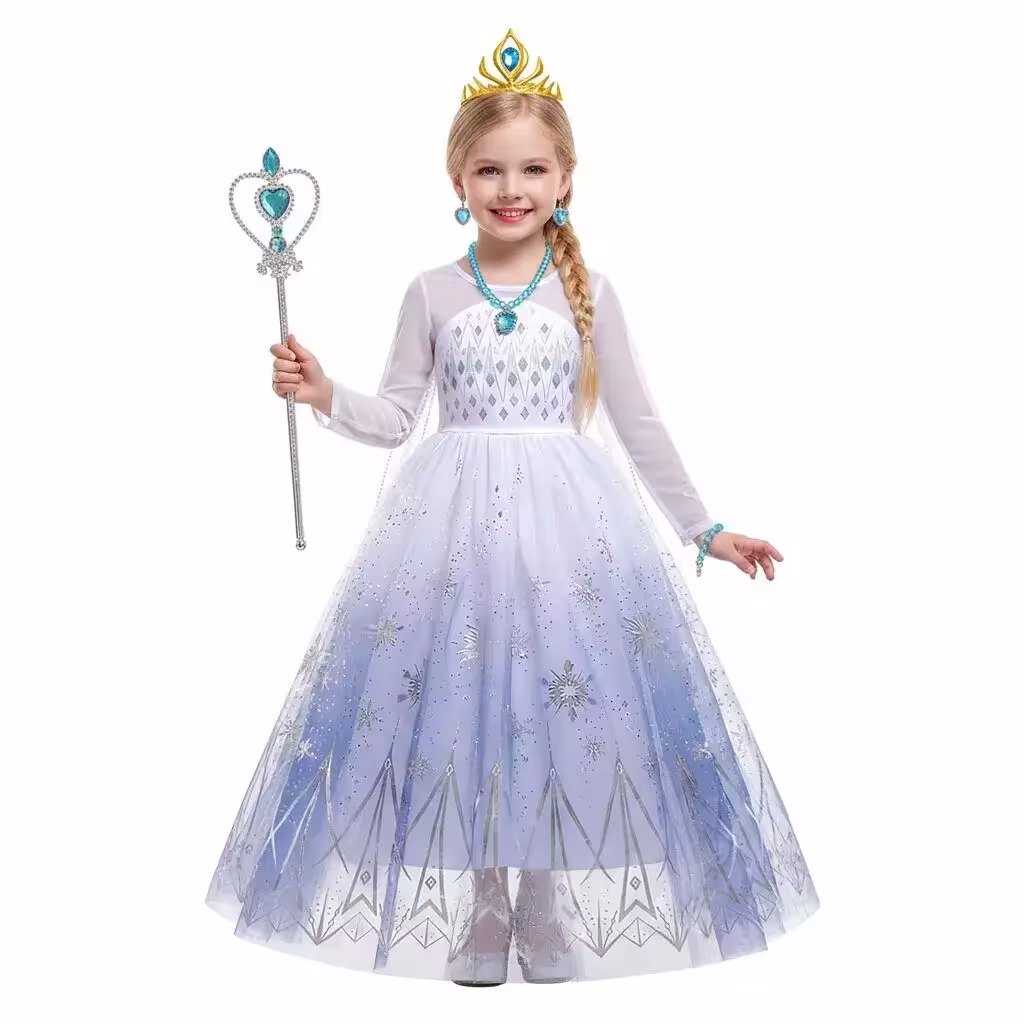 Robe de princesse Elsa