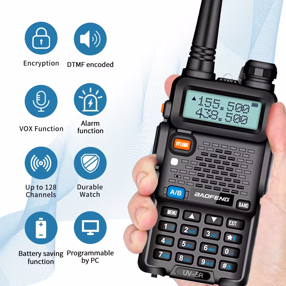 baofeng uv5r racija
