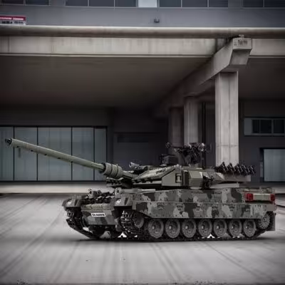1007pcs Military Series Building Blocks Model War Leopard 2A7 Heavy Tank Bricks Sets WW2 Creative Toys Adult Gifts Room Decor 1