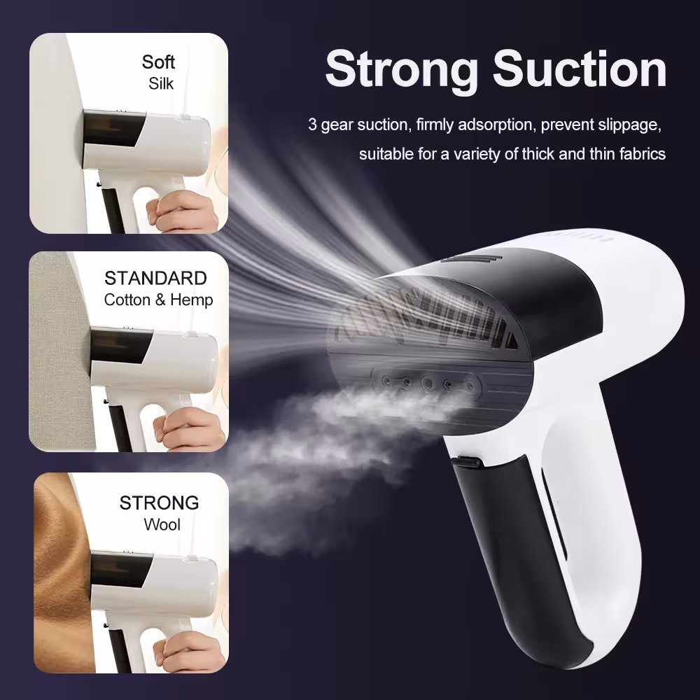 Handheld steamer for clothes