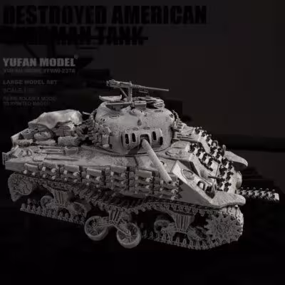 1/35 Tank resin model colorless self-assembled YFWW-2378/3D 1