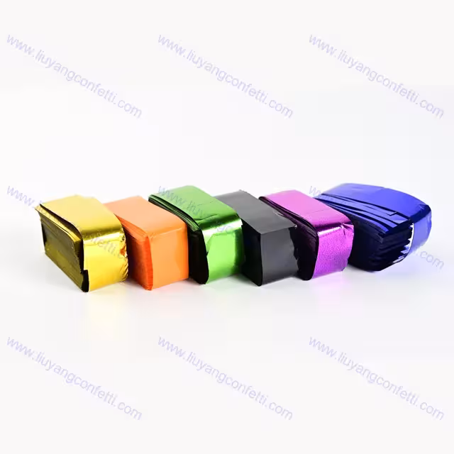 Confetti 1kg rectangular gold and silver