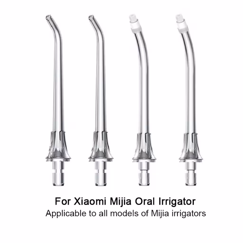 Keičiami antgaliai XIAOMI Mijia burnos irigatoriui, tinka visiems modeliams